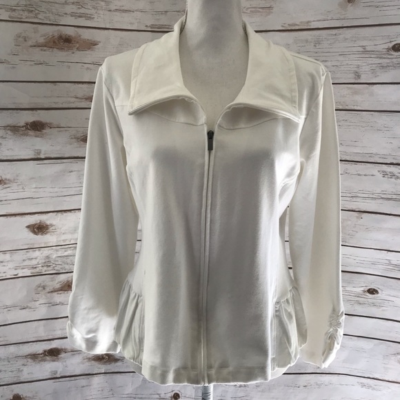 JOCKEY Person to Person Ruched Zip-up Jacket - Picture 5 of 8